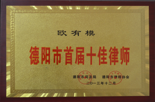 十佳律师